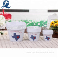 Factory Decoration Vintage Style Ceramic Garden Flower Pots